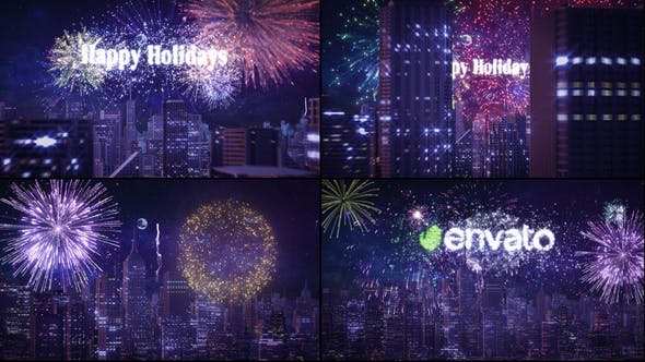 Big City Fireworks/Celebrating Logo - Download 35415204 Videohive