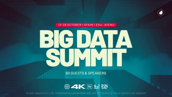 Big Data Summit - 33072462 Videohive Download