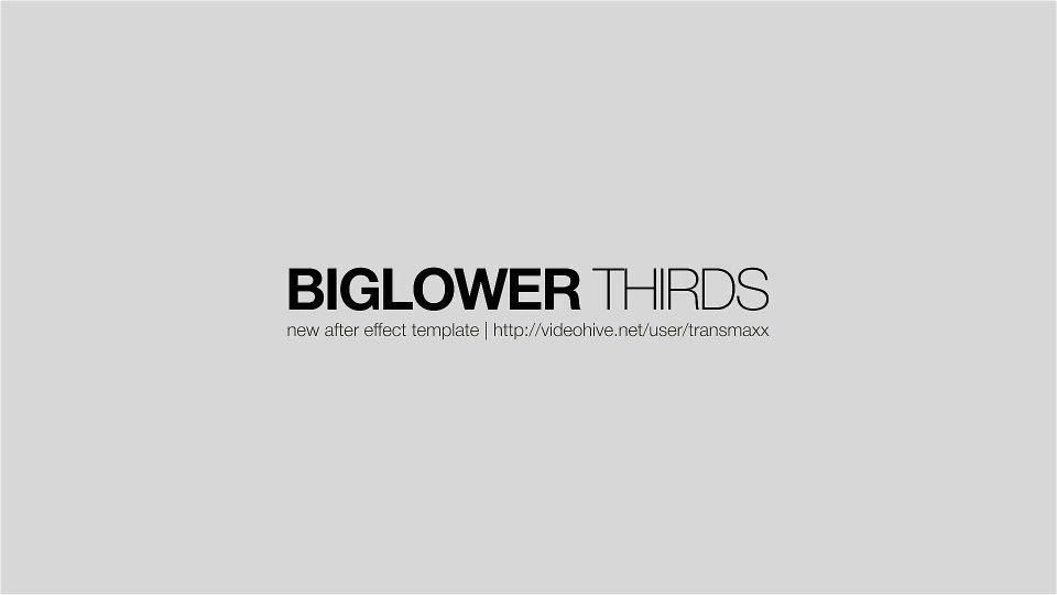 BIg Lower Thirds Videohive 14937063 After Effects Image 12