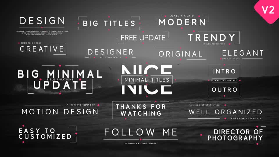 Big Minimal Titles - Download Videohive 15553475