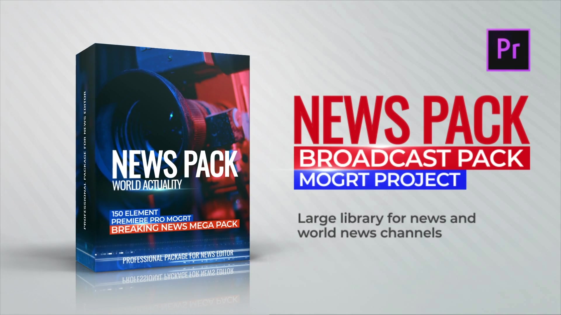 Big News Library Broadcast Pack v.3 Videohive 22059175 Premiere Pro Image 13