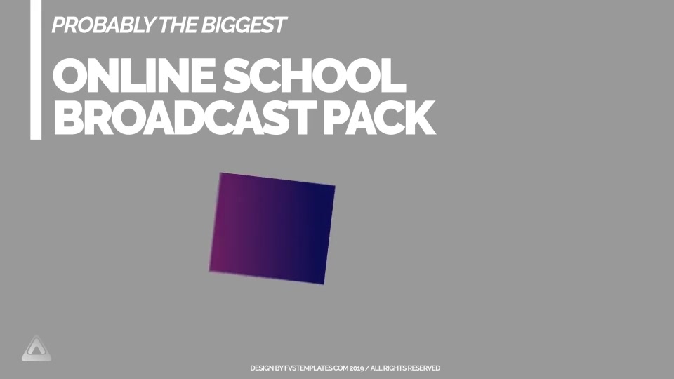 Big Online School Broadcast Pack Videohive 23561033 After Effects Image 12