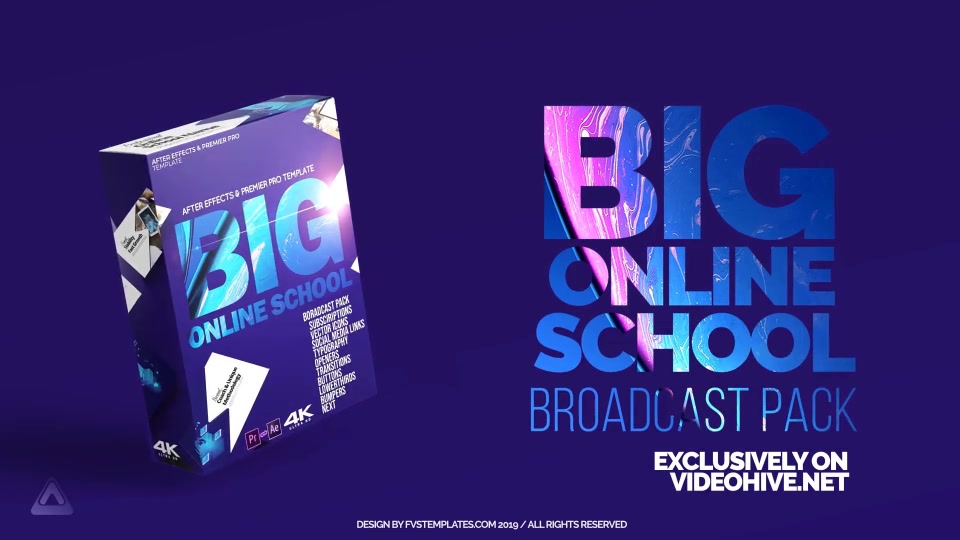 Big Online School Broadcast Pack Videohive 23561033 After Effects Image 13