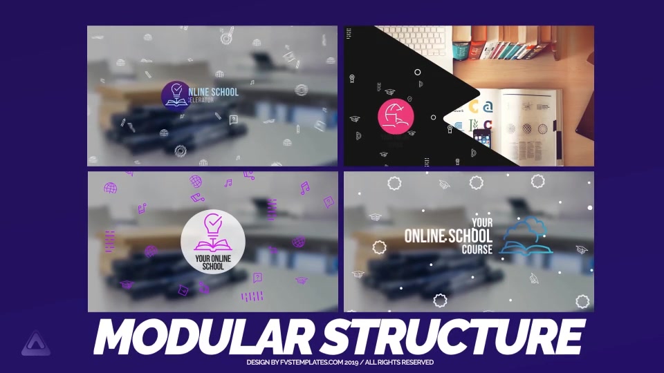Big Online School Broadcast Pack Videohive 23561033 After Effects Image 3