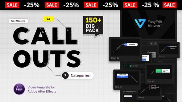 Big Pack Call Outs - Download 22637730 Videohive