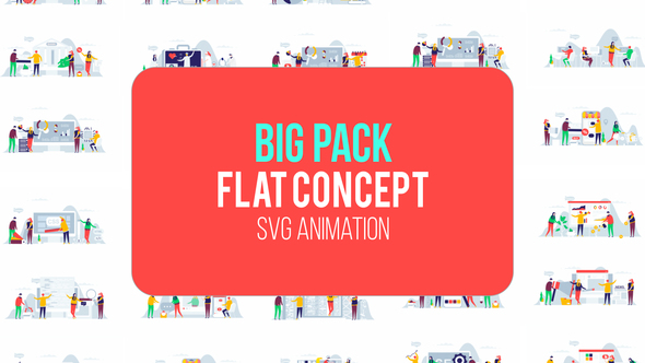 Big Pack Of Flat Concept - Download Videohive 22843740
