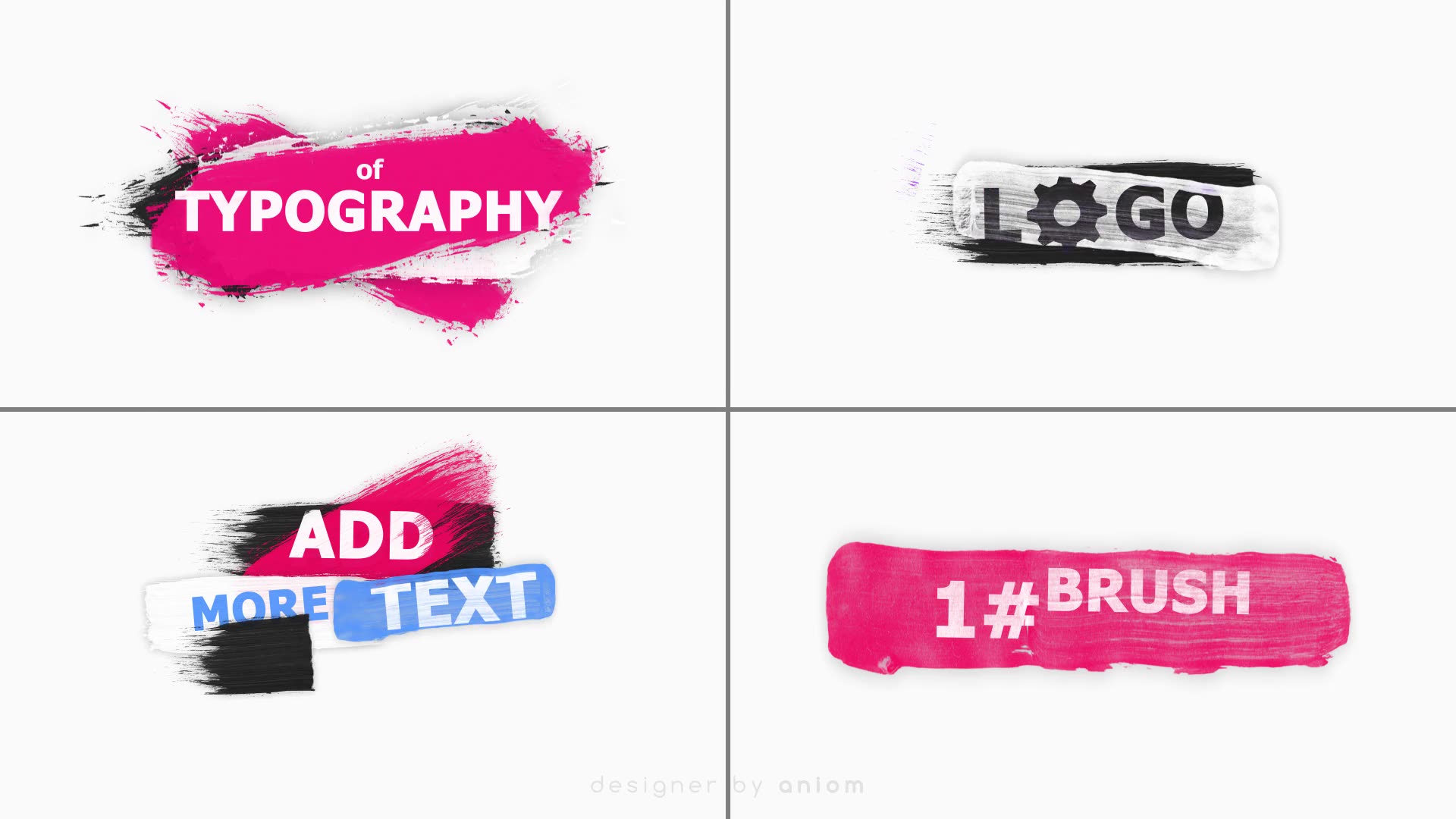 Big Pack of Typography | Atom Videohive 23584216 After Effects Image 4