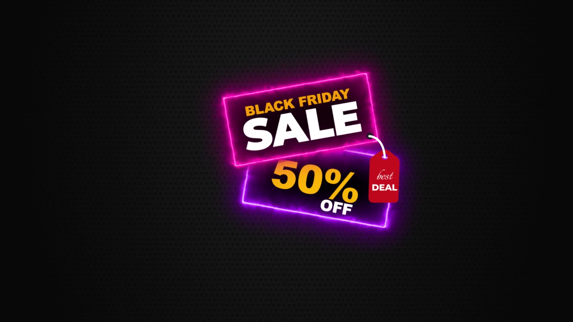 Big Sale Badges Cyber Monday / Black Friday Videohive 34820334 After Effects Image 3