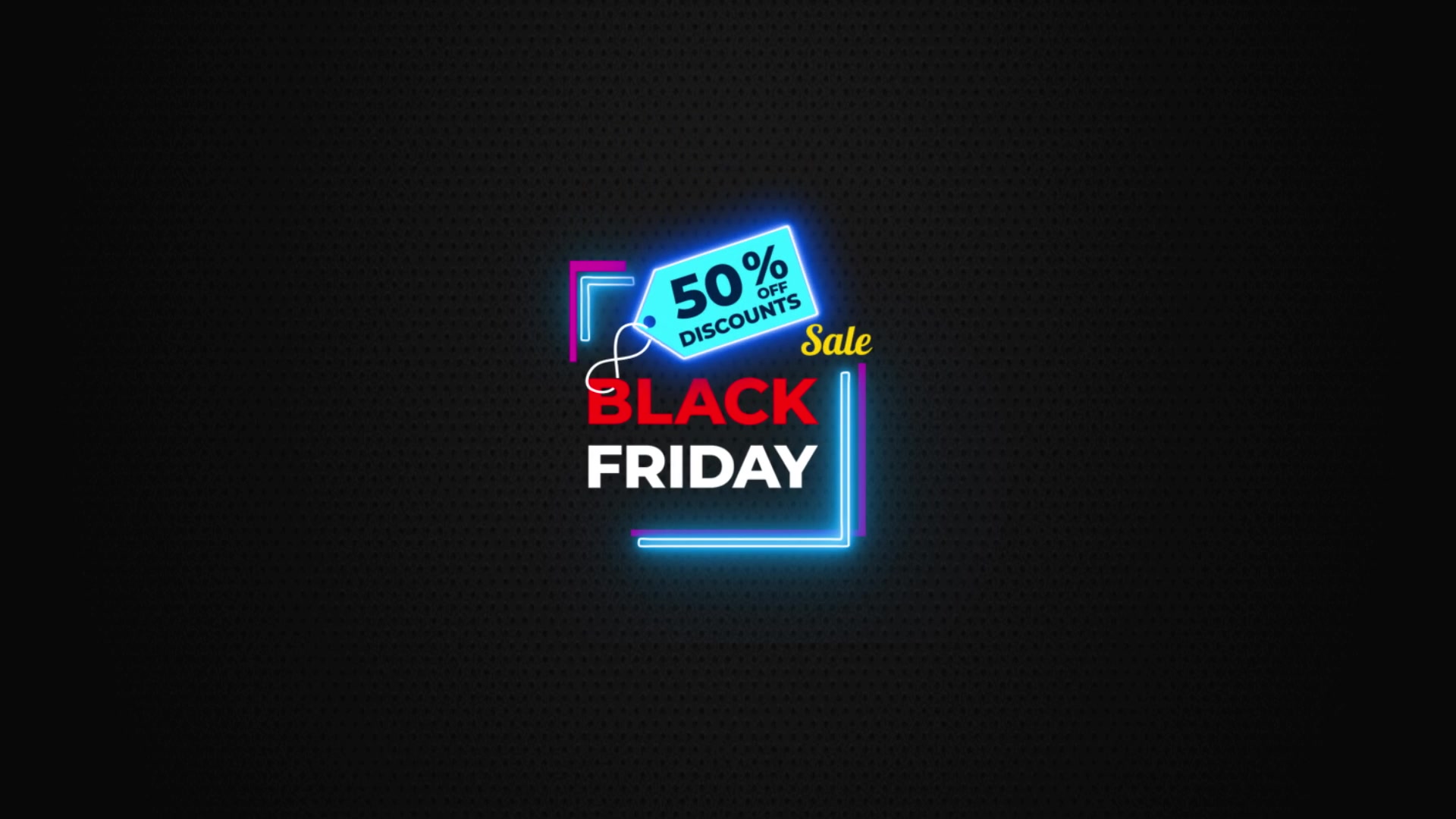 Big Sale Badges Cyber Monday / Black Friday Videohive 34820334 After Effects Image 4