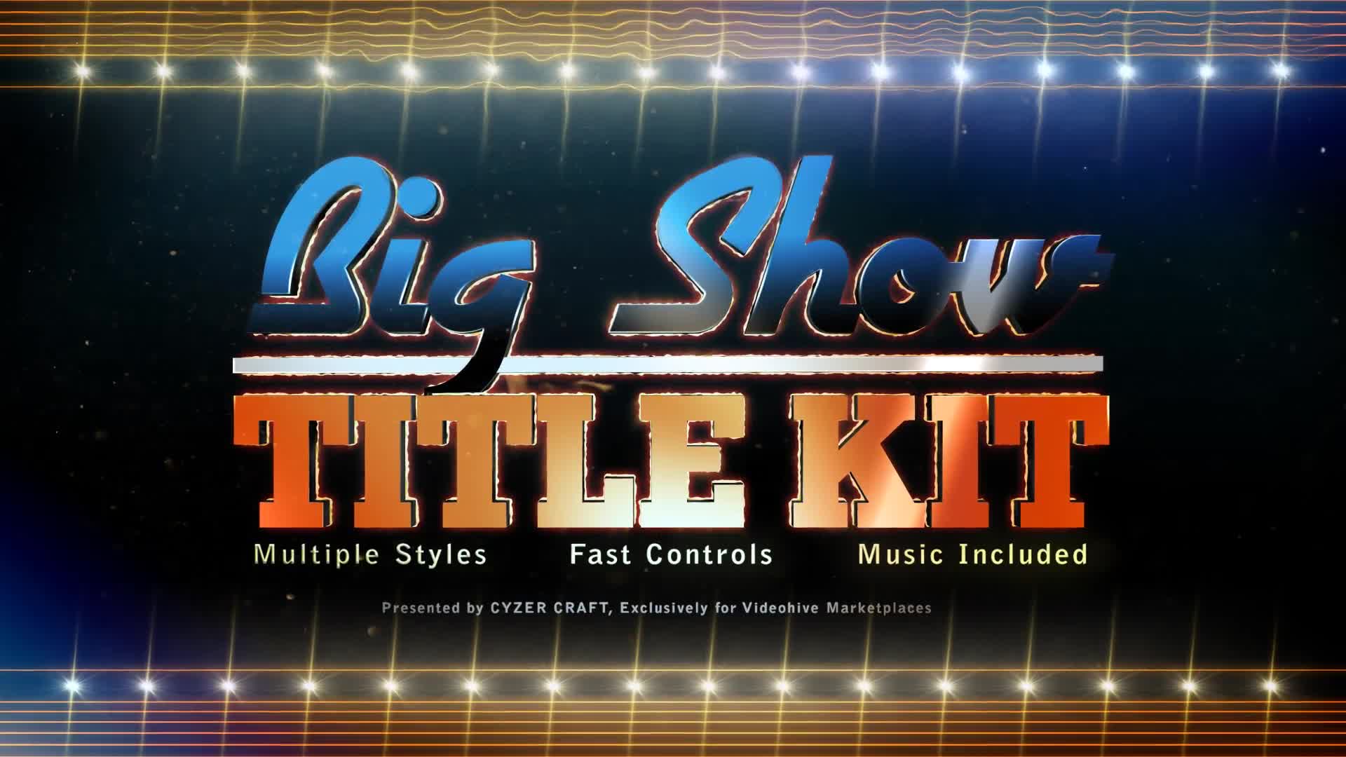 Big Show Logo Videohive 24432116 After Effects Image 1