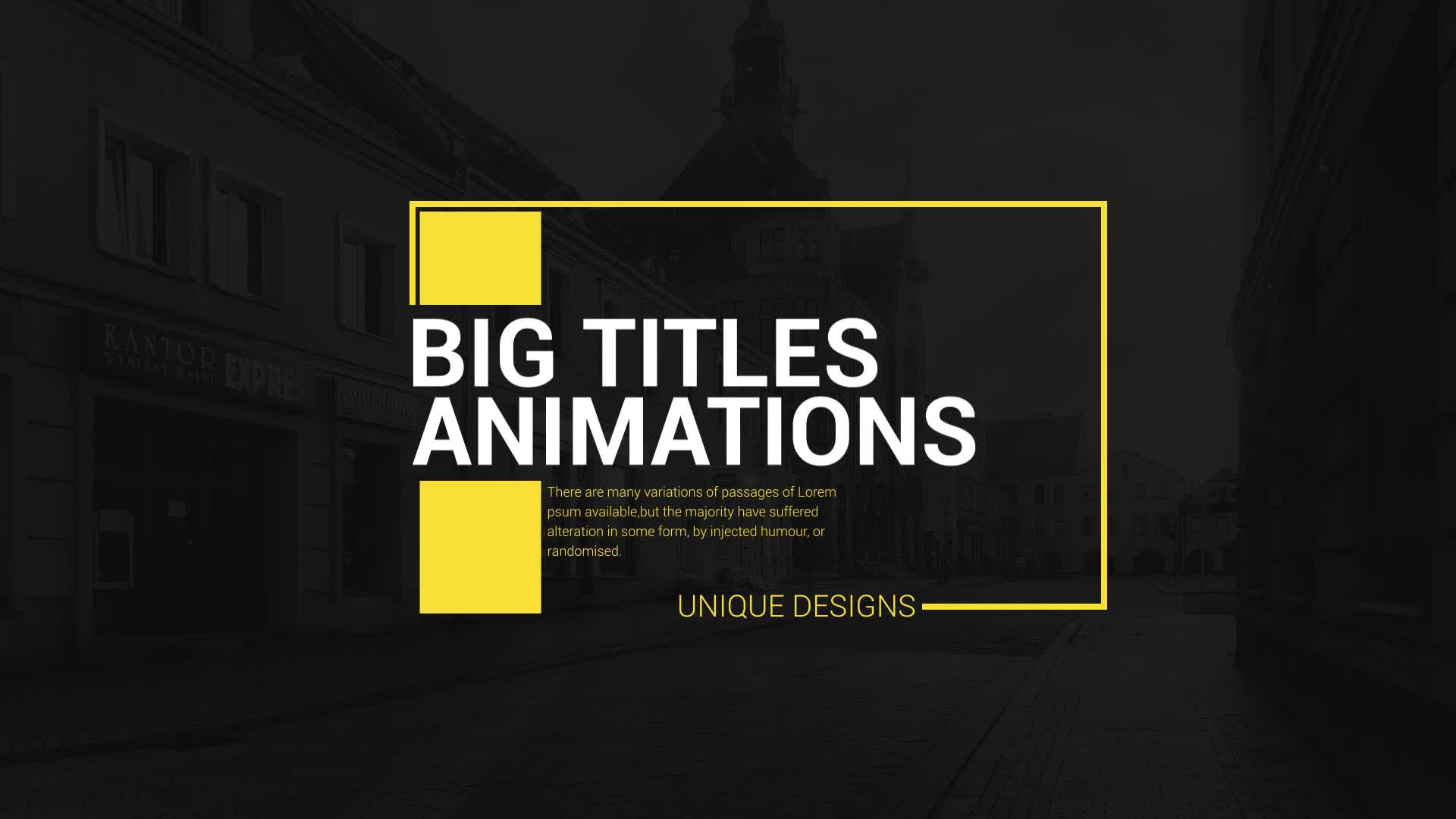 Big Title Animations Videohive 39404974 After Effects Image 1