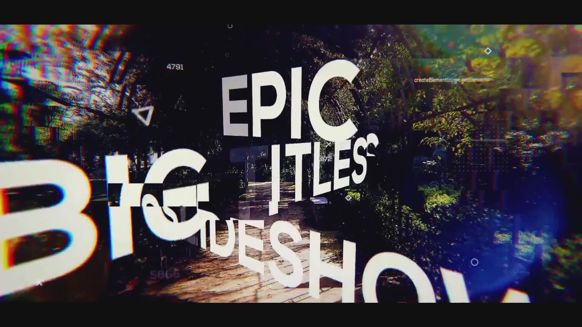 Big Titles Glitch Slideshow for Premiere Pro Videohive 25547353 Premiere Pro Image 1