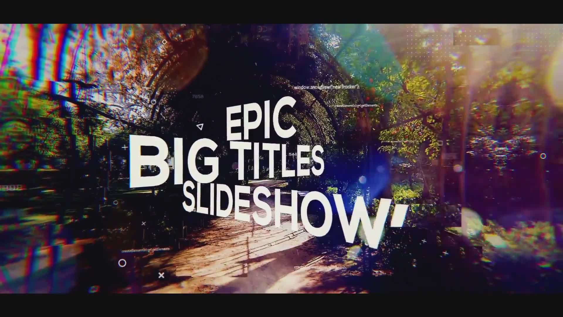 Big Titles Glitch Slideshow for Premiere Pro Videohive 25547353 Premiere Pro Image 2