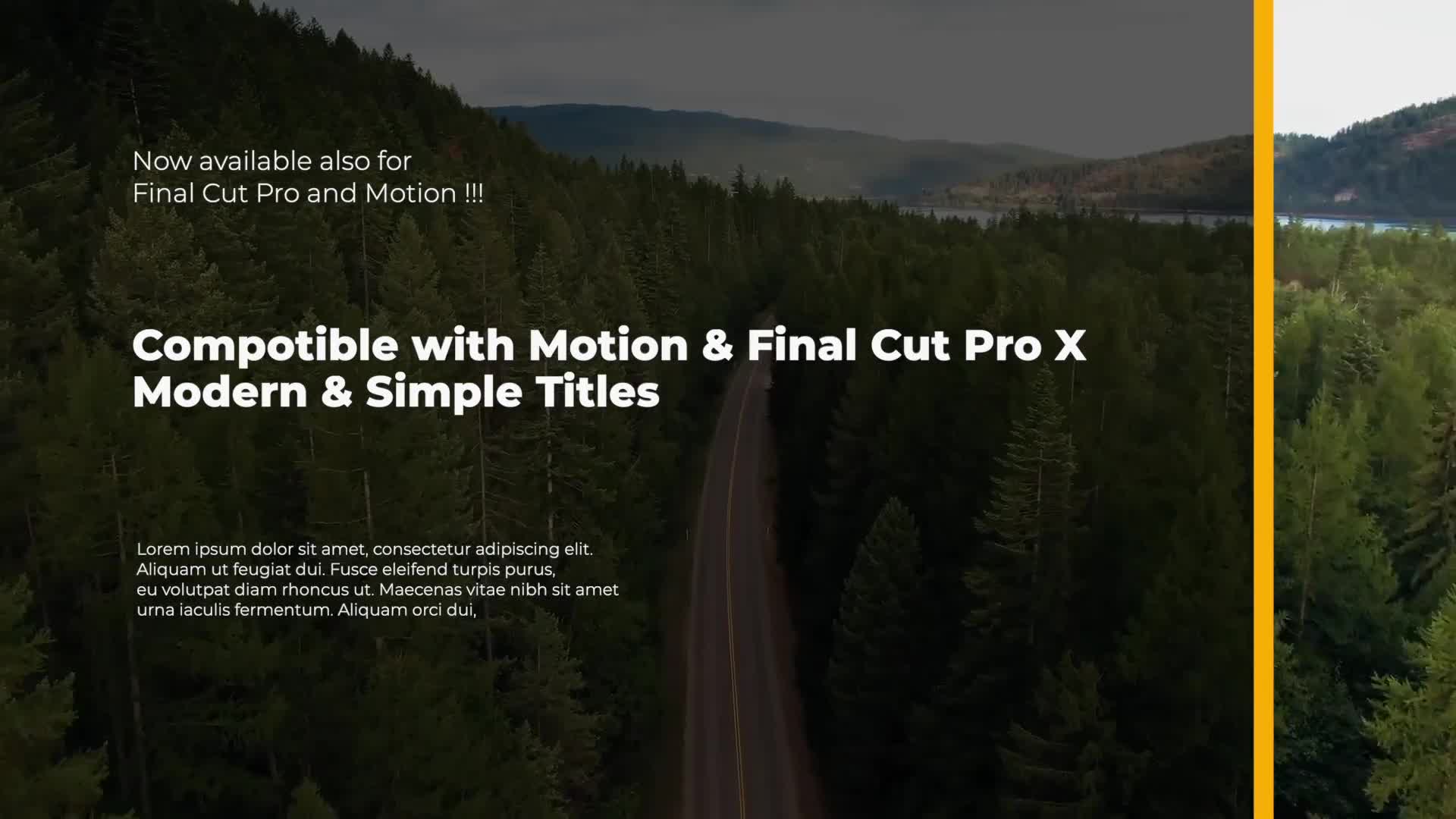Big Titles I FCPX & Motion Videohive 29651706 Apple Motion Image 1