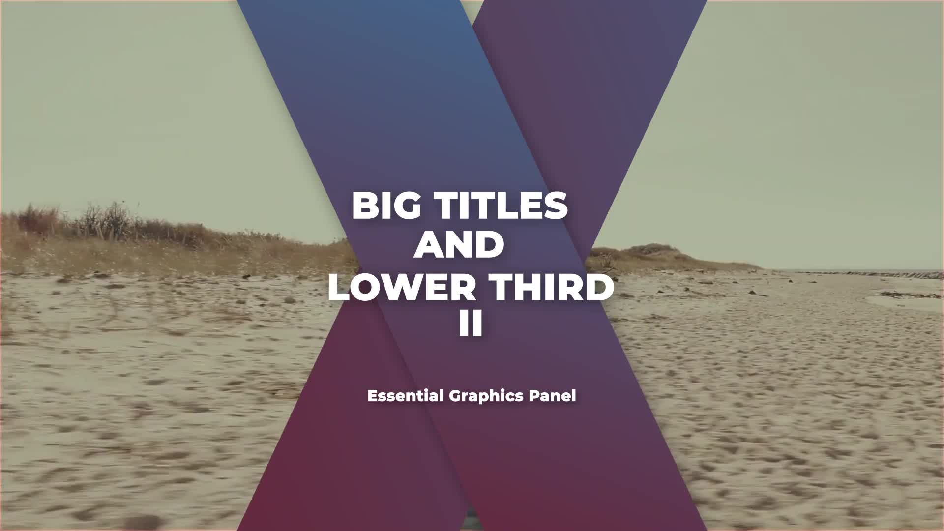 Big Titles & Lower Thirds II MOGRT Videohive 23049584 Premiere Pro Image 1