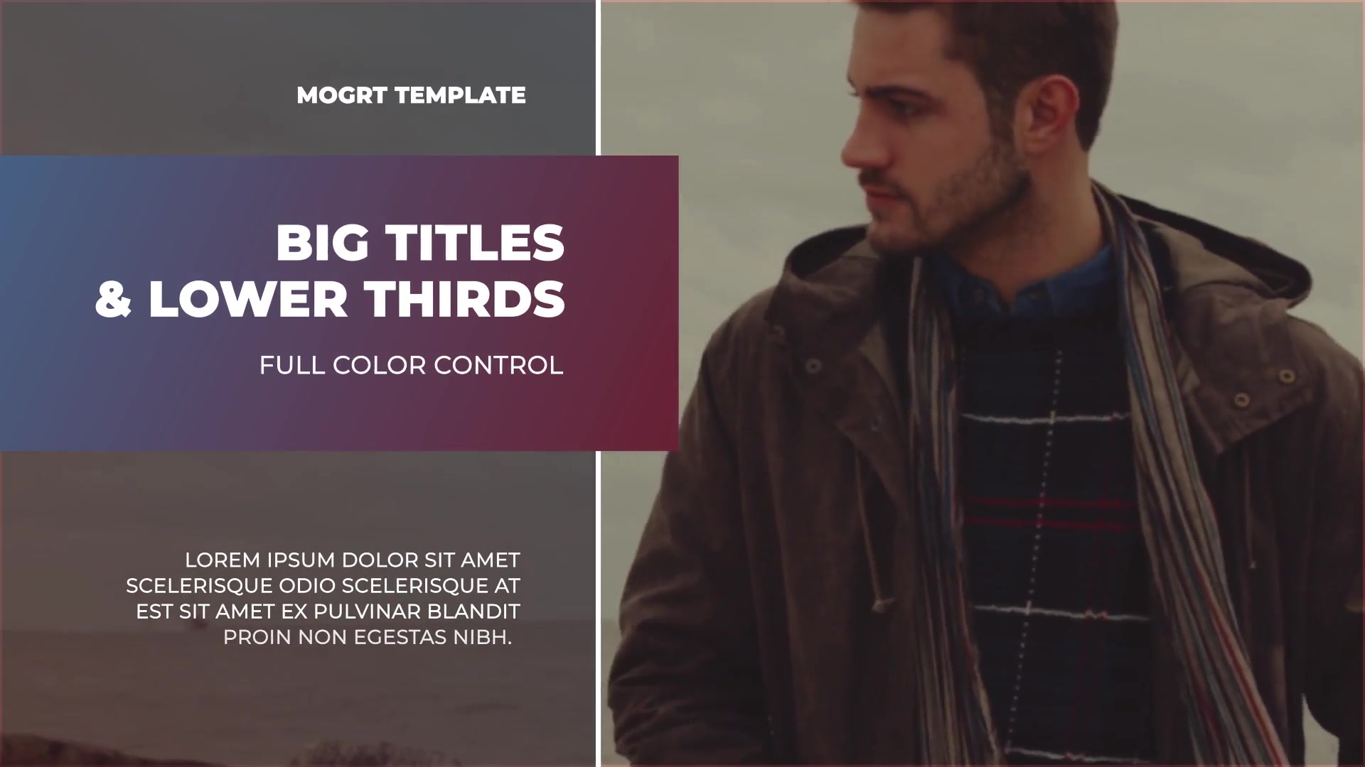 Big Titles & Lower Thirds II MOGRT Videohive 23049584 Premiere Pro Image 9