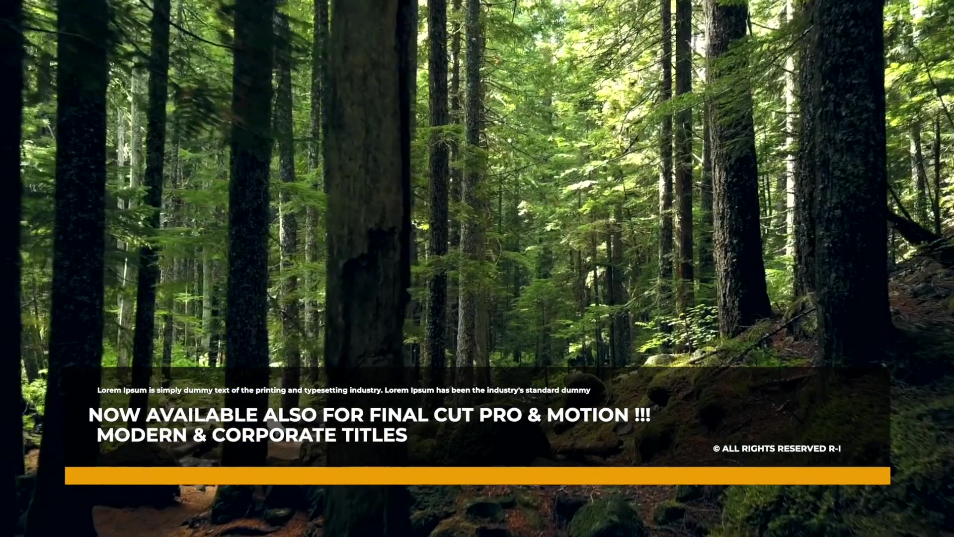 Big Titles & Lower Thirds III FCPX Videohive 36661799 Apple Motion Image 5