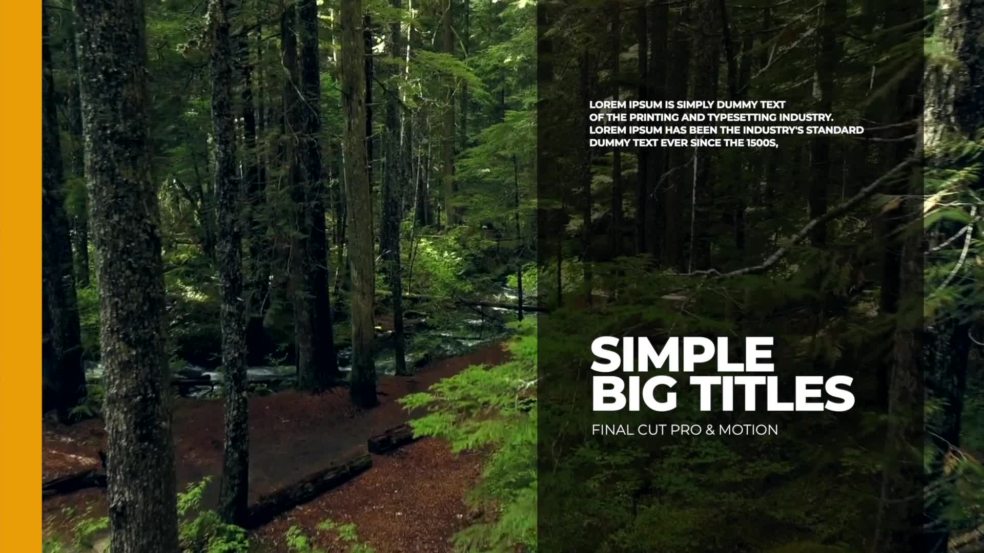 Big Titles & Lower Thirds III FCPX Videohive 36661799 Apple Motion Image 8