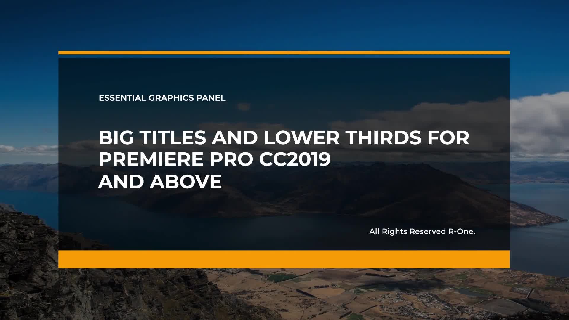 Big Titles & Lower Thirds III MOGRT Videohive 22847546 Premiere Pro Image 1