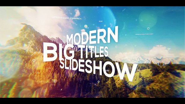 Big Titles Slideshow - Download Videohive 19844717