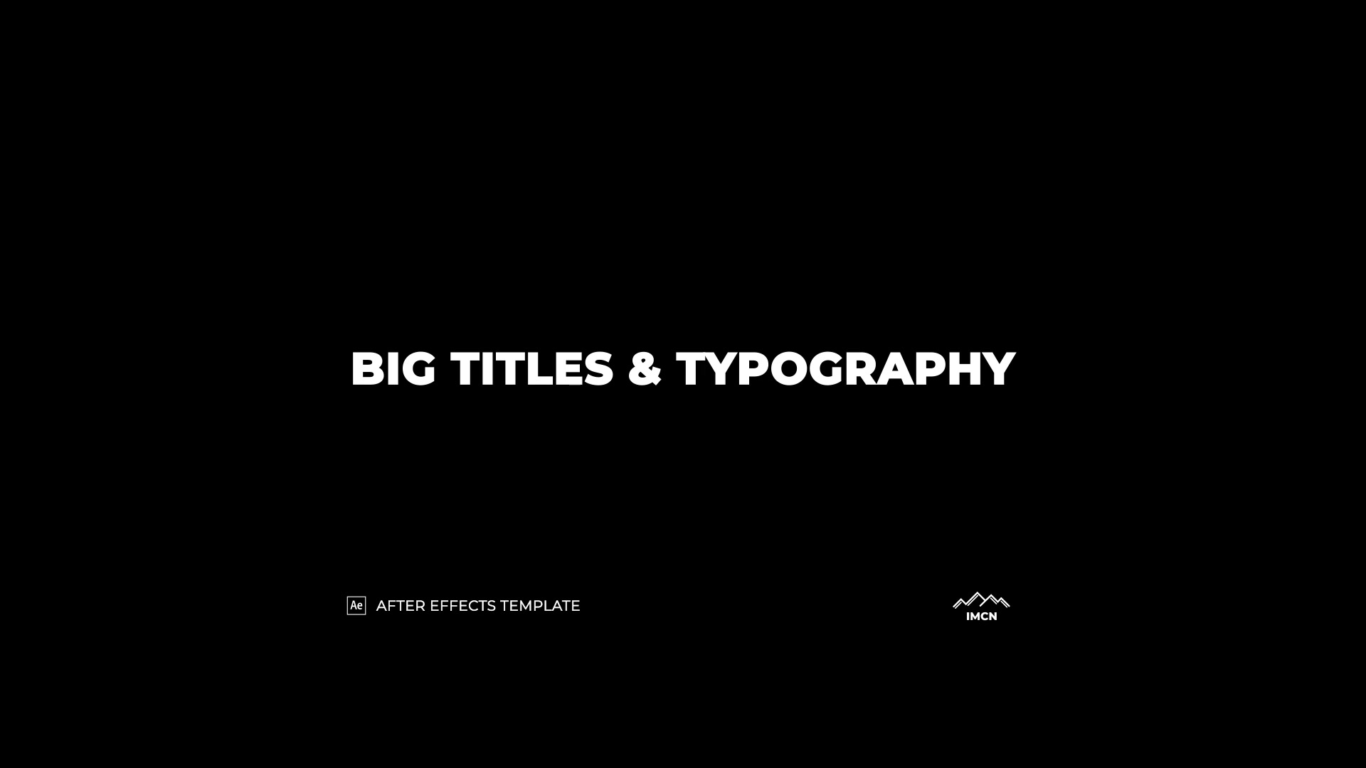 Big Titles & Typography Videohive 33449291 After Effects Image 13