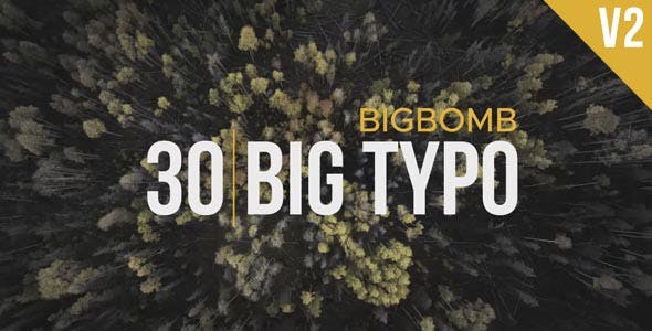 Big Typo II - 20275881 Videohive Download