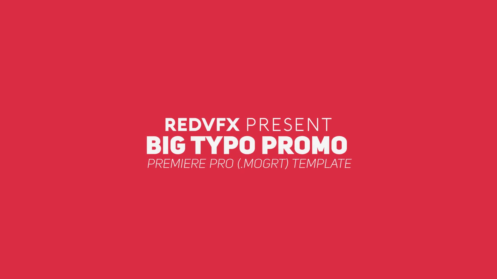 Big Typo Promo for Premiere Pro Videohive 28574068 Premiere Pro Image 1