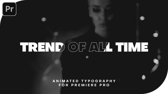Big Typography for Premiere Pro - Download 36314000 Videohive