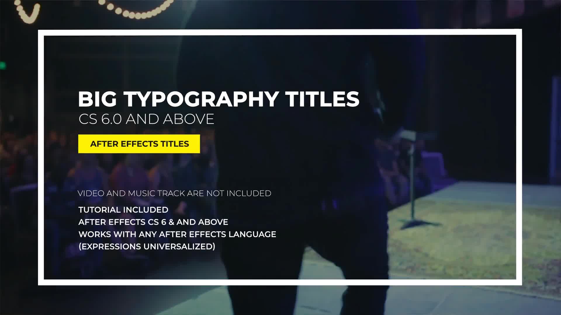 Big Typography Titles Videohive 24144566 After Effects Image 1