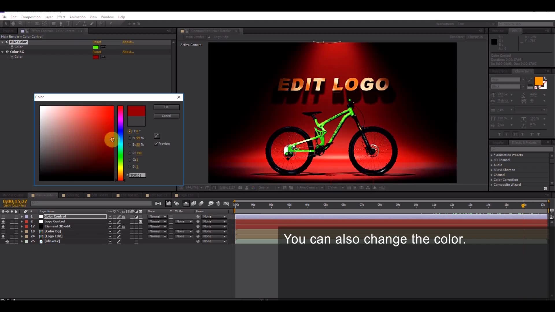 Bike Reveal Videohive 22870024 After Effects Image 9