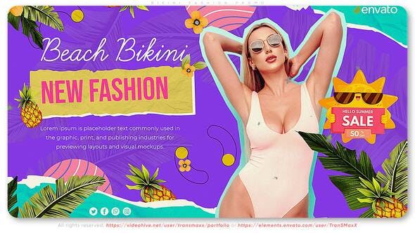 Bikini Fashion Promo - Download Videohive 38118938