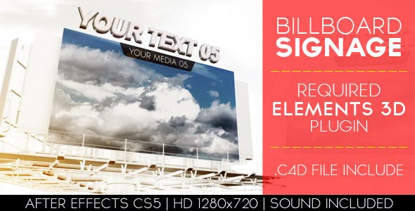 Billboard Signage - Download 5475892 Videohive