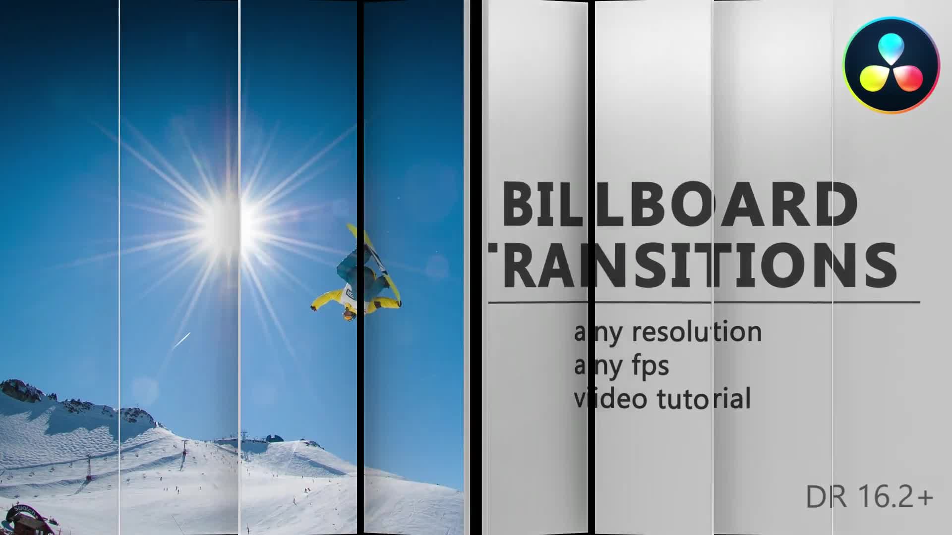Billboard Transitions for DaVinci Resolve Videohive 32854706 DaVinci Resolve Image 1