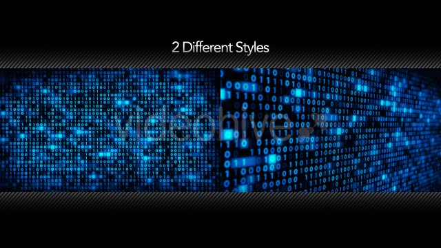 Binary Code on a Computer Screen Videohive 11629828 Motion Graphics Image 1