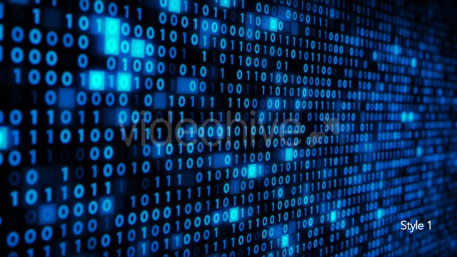 Binary Code on a Computer Screen Videohive 11629828 Motion Graphics Image 3