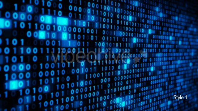 Binary Code on a Computer Screen Videohive 11629828 Motion Graphics Image 4