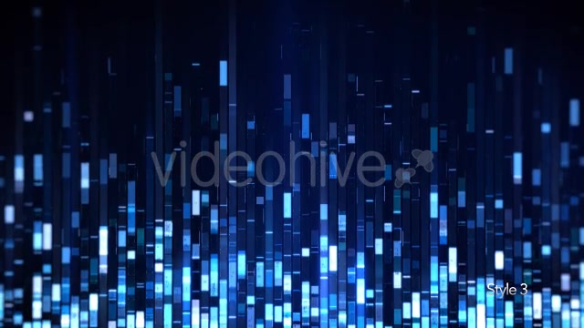 Biotechnology Data Technology Blue Background - Download Videohive 19341780