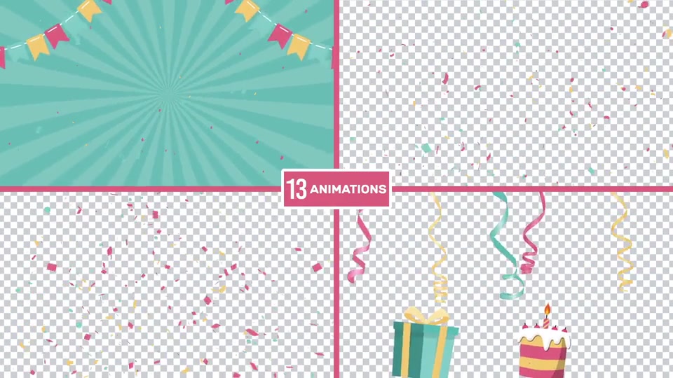 Birthday and Party Kit Videohive 32948415 After Effects Image 5