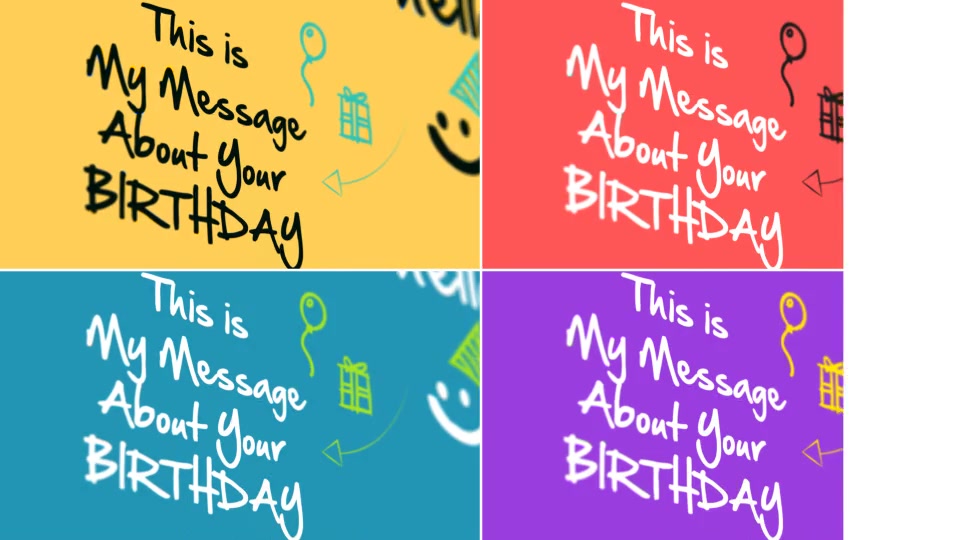 Birthday Animation Videohive 19371357 After Effects Image 10