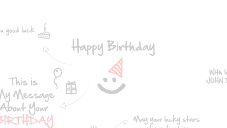 Birthday Animation Videohive 19371357 After Effects Image 7