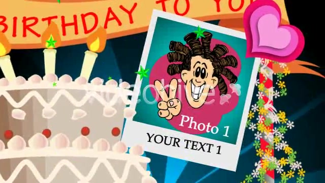 Birthday Card Pop up V1 - Download Videohive 82781