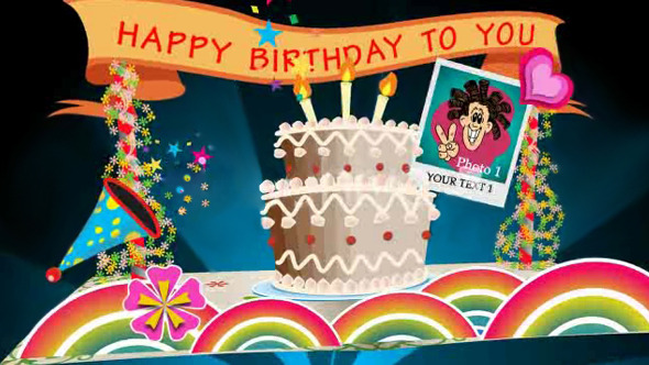 Birthday Card Pop up V1 - Download Videohive 82781
