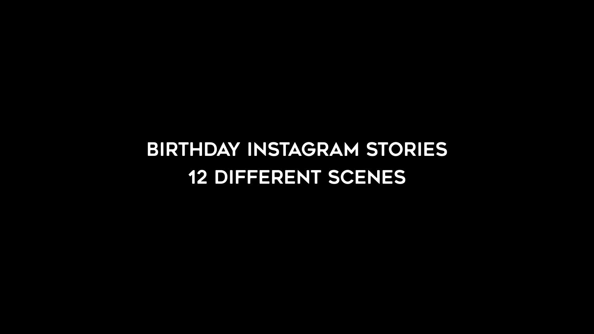 Birthday Instagram Stories Videohive 39495538 After Effects Image 1