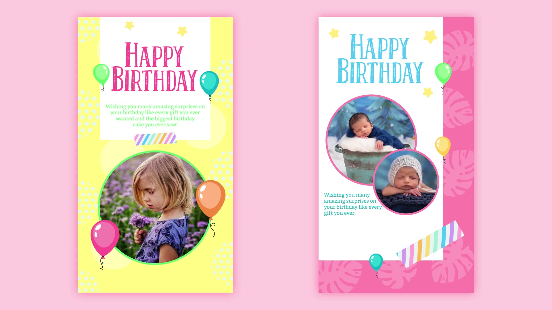 Birthday Instagram Stories Videohive 36886714 After Effects Image 9