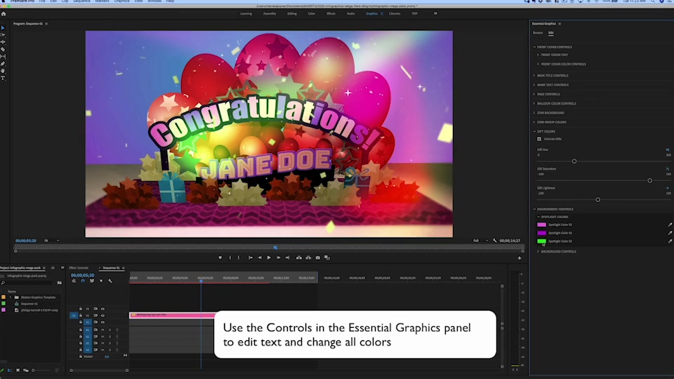 Birthday Pop Up Card Title Mogrt Videohive 27616587 Premiere Pro Image 10