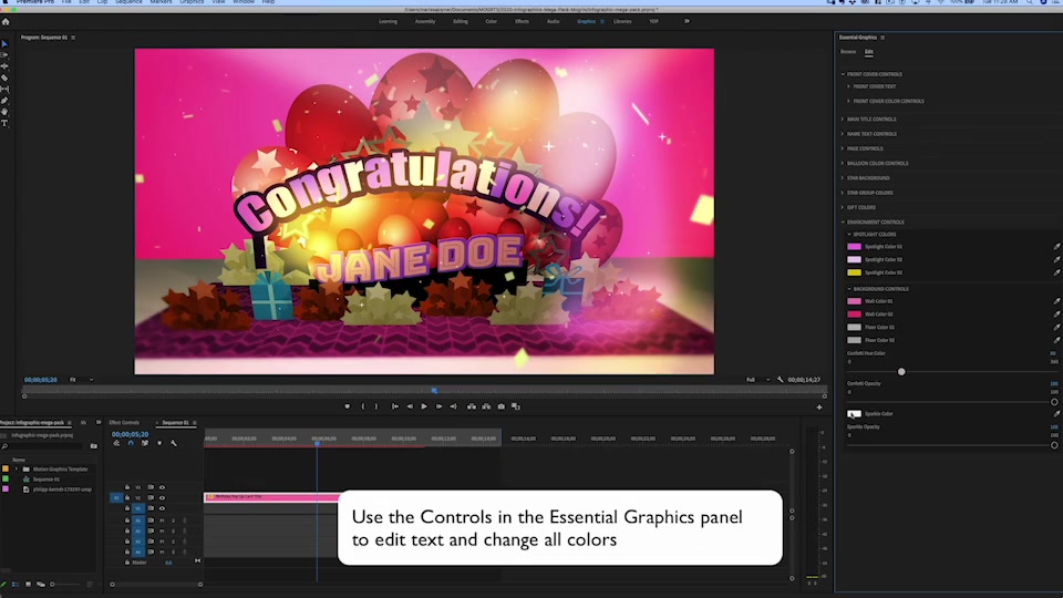 Birthday Pop Up Card Title Mogrt Videohive 27616587 Premiere Pro Image 11