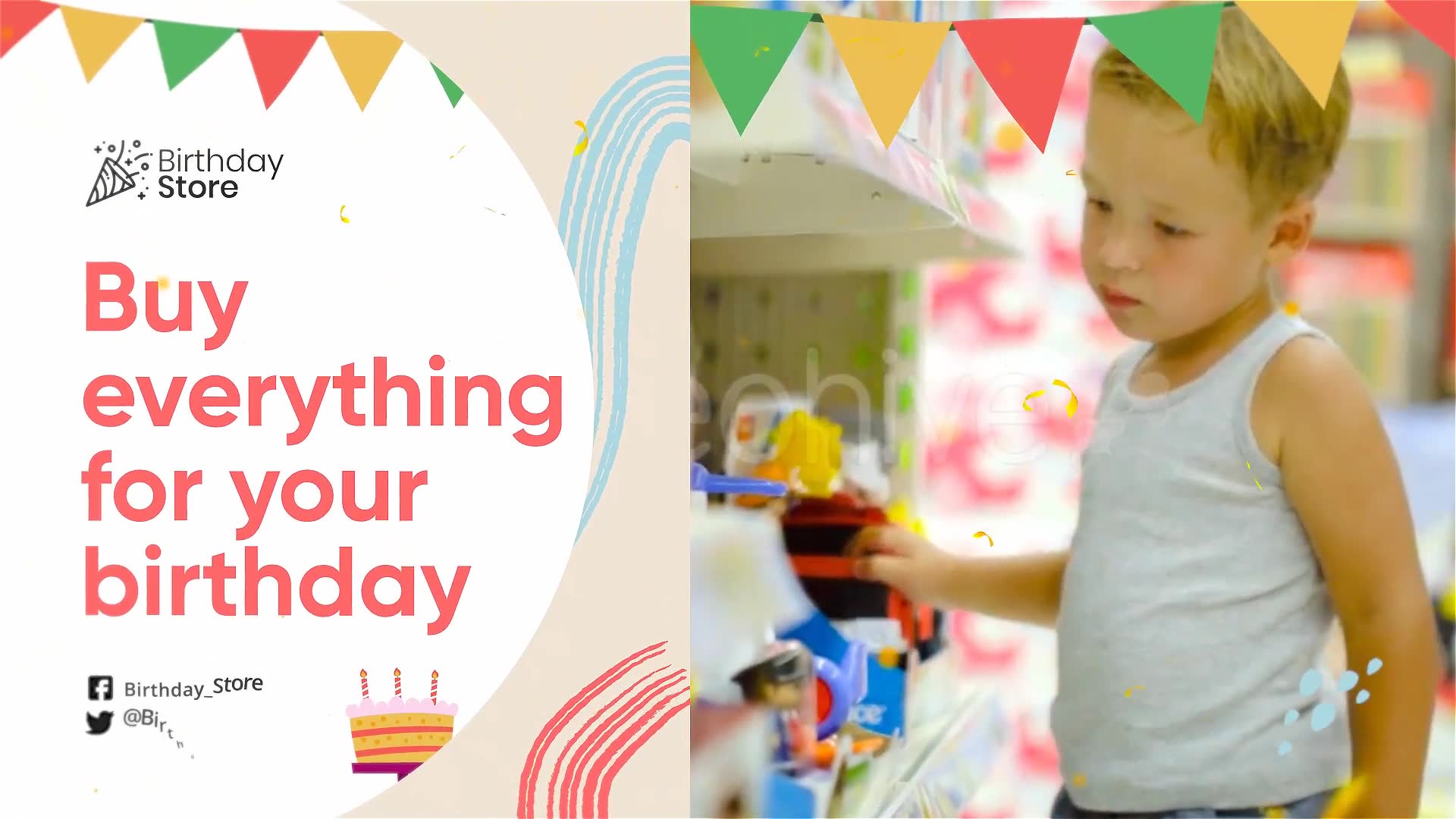 Birthday Store Promo Videohive 33650582 After Effects Image 2