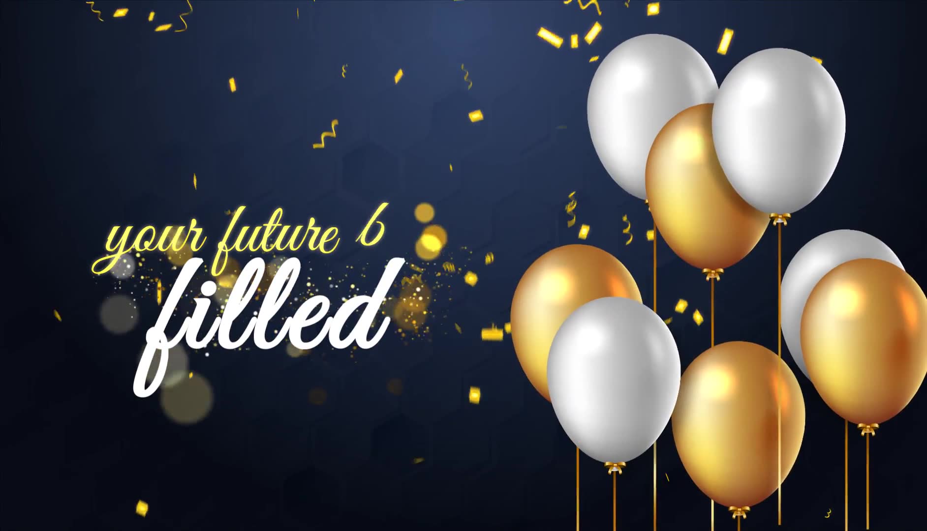Birthday Wishes Intro Videohive 29803593 After Effects Image 3