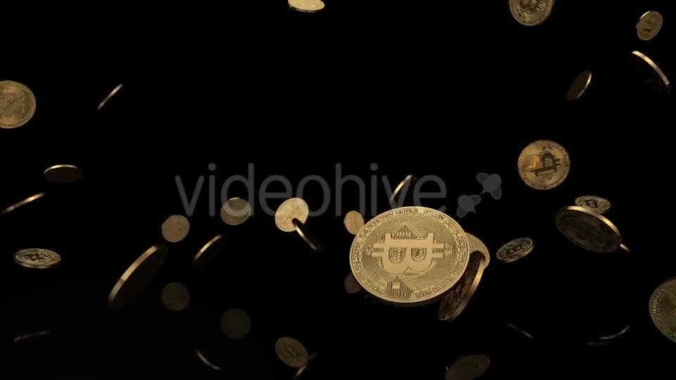 Bitcoin Background Black - Download Videohive 20699176
