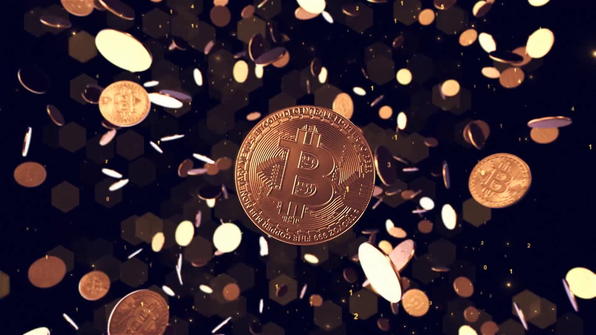 Bitcoin logo reveal Videohive 25055399 After Effects Image 3